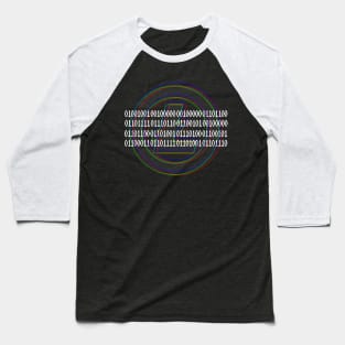 Binary I Love Litecoin Baseball T-Shirt